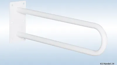 Produktbild von Wandstützgriff Haltegriff weiß 60 cm Stützgriff Wandgriff Waschbecken Toilette