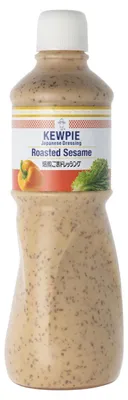 Zdjęcie produktu dla Kewpie Dressing sezamowe, prażone, 1000 ml – Kremowy dressing sezamowy z prażonym sezamem