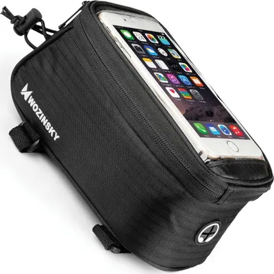 Image de Wozinsky Bike Frame Phone Cover Bag Up to 6.5 Inch 1.5L Black (Wbb2Bk)
