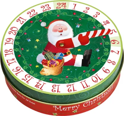 Produktbild von Heidel Adventskalender-Dose Christmas Time