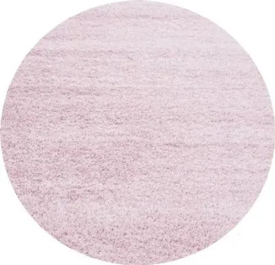 Obrázek produktu pro 200x200 (průměr) kruh Kusový koberec Life Shaggy 1500 pink kruh