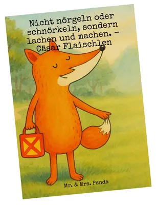 Produktbild von Mr. & Mrs. Panda Fotokarte Fuchs Laterne Design - Weiß - Geschenk, Postkarte, Sankt Martin, Laternenumzug, Grußkarte, Kunstkarten, Postkarten, Positiv, Ansichtskarten