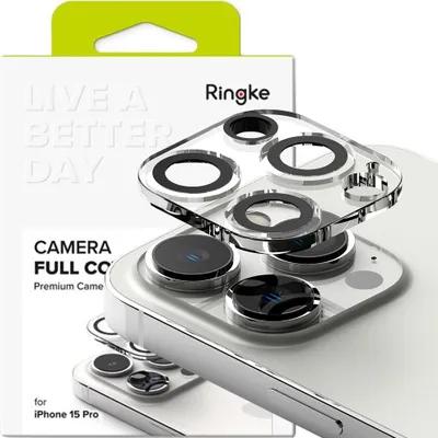 Obrázok produktu pre Ringke Ochranné sklo na kameru (2 kusy) - iPhone 15 Pro - Priehľadné