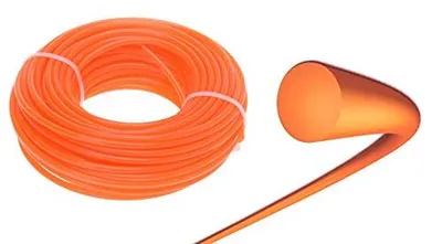 Produktbild von Aqbau® Mähfaden Rund 3,0mm x 15 m Trimmerfaden Ersatzfaden, Rasentrimmer Faden, Rasenmähfaden Trimmerschnur - Nylonfaden Rasentrimmer, Rund