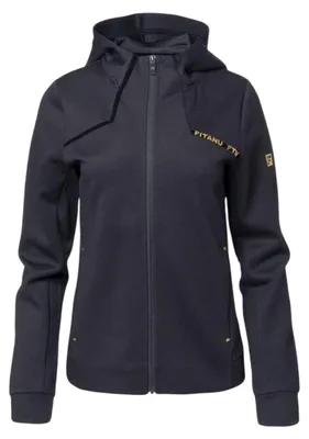 Productafbeelding van Fitanu - "Norve" hoodie met volledige rits voor dames, model PP14741 (maat S) (zwart)