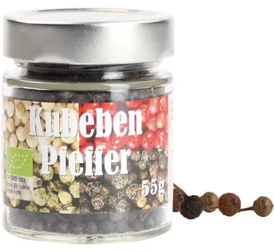 Produktbild von Kubebenpfeffer ganz Stielpfeffer Vegan 55g