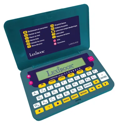 Produktbild von Lexibook -SCR8FR Scrabble ODS8 Electronic Dictionary Larousse FISF Ergonomic For