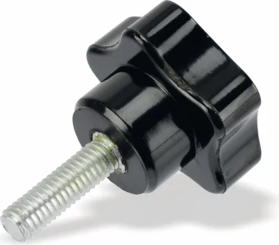 Produktbild von Sterngriffschraube, M6/20 mm, schwarz