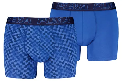 Zdjęcie produktu dla Puma Męskie bokserki z nadrukiem, 2 sztuki w opakowaniu