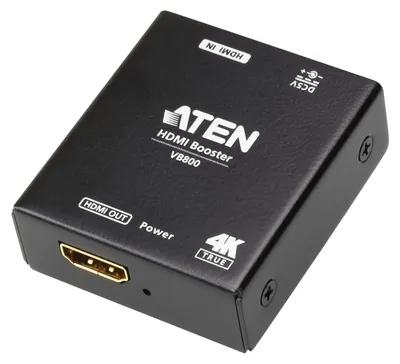 Zdjęcie produktu dla ATEN VB800, Nadajnik i odbiornik AV, 20 m, Czarny, HDCP