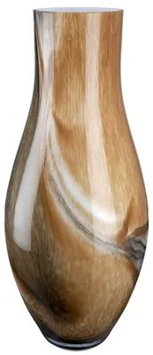 Image de Gilde Vase, "Draga", Glas, braun, VE 1, H. 40 cm, D. 17 cm 27608 4063387276082