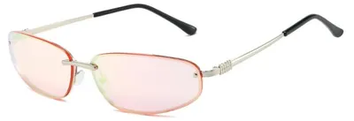 Produktbild von Modische, ovale Sonnenbrille im Cat-Eye-Design für Damen