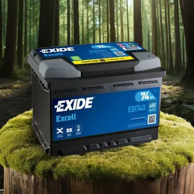Produktbild von Exide EB740 Excell 74Ah 680A Autobatterie