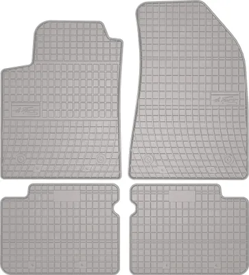 Produktbild von Gummi-Fußmatten für Fiat Bravo II 2007-2012 – Schrägheck, Set 4, Befestigung
