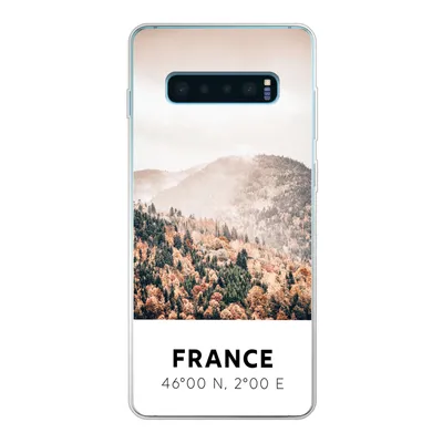 Produktbild von MuchoWow® Handyhülle Schutzhülle Hülle für Samsung Galaxy S10 Plus Frankreich - Herbst - Mons Silikon Softcase Handy Hülle - Schutzhülle
