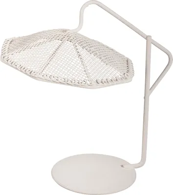 Produktbild von Rayher Mini Sonnenschirm Weiß 10 cm Durchmesser 13 cm Höhe Ideal für Deko