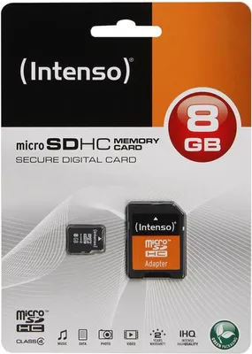 Zdjęcie produktu dla MicroSDHC, 8 GB, klasa 4