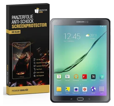 Produktbild von 6x Panzerfolie für Samsung Galaxy Tab A 9.7 Plus ANTI-SCHOCK Schutzfolie HD KLAR
