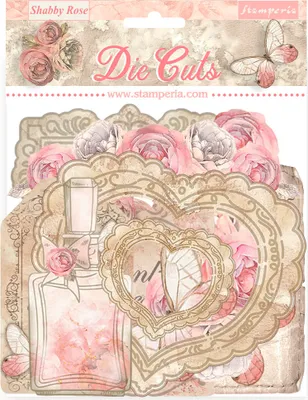 Produktbild von Stanzmotive "Shabby Rose"