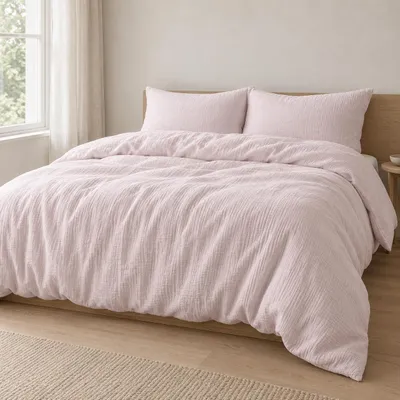 Productafbeelding van Zydante Swisstech dekbedovertrekset 100% katoen mousseline 200x220 cm