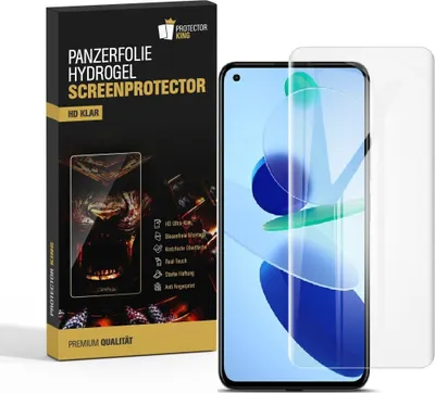 Produktbild von 4x Panzerfolie für Xiaomi Mi 10 Lite FULL-COVER HYDROGEL Displayschutz HD KLAR Schutzfolie Folie