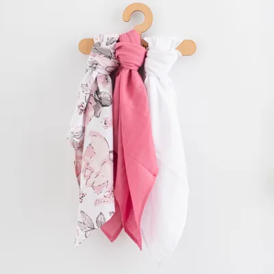 Image de Couche en mousseline New Baby 60x80 cm 3 pcs HOLKA
