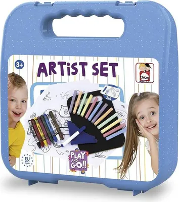 Zdjęcie produktu dla Chicos Walizka Artist Play And Go Transparent Przezroczysty Jeden rozmiar