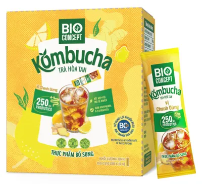 Produktbild von BioConcept Kombucha-Pulver, 10 Portionen à 10 g