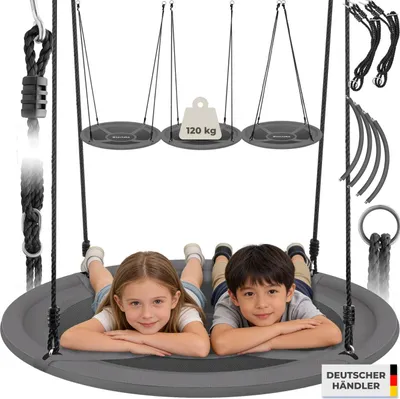 Produktbild von tectake® Nestschaukel Swayer 120 kg Belastbarkeit Textilene-Bespannung