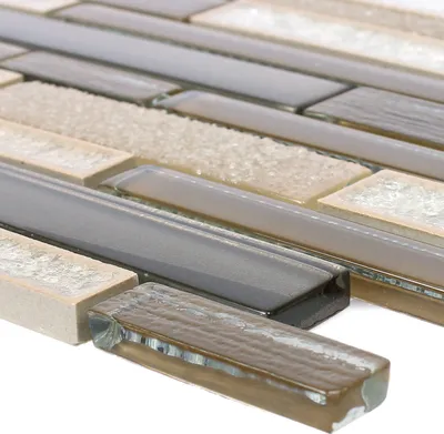 Produktbild von Glas Naturstein Keramik Mosaik Kozan Braun