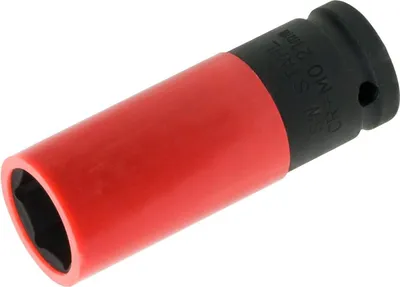 Produktbild von Kraft-Stecknuss 6-Kant 1/2" 21mm JMP ummantelt Länge 85mm 6049936