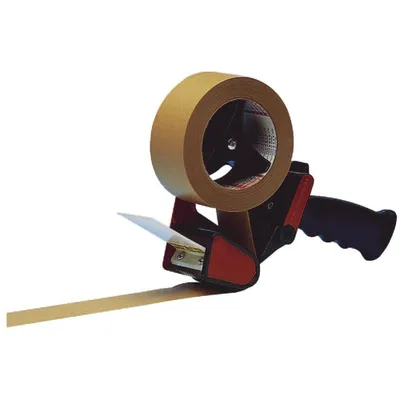 Produktbild von tesa Packbandabroller tesapack 56403-00000 schwarz/rot