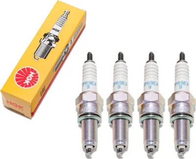 Immagine prodotto di Set di candele NGK 4x CPR9EA-9 Candela con soppressione delle interferenze, filettatura lunga 19,0 mm Ø 10,0 mm esagono 16,0 mm, distanza tra gli elettrodi 0,90 mm, potere calorifico 9, 2308