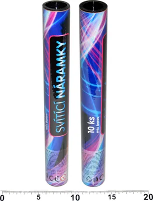 Zdjęcie produktu dla Bransoletki świecące 10szt/tuba