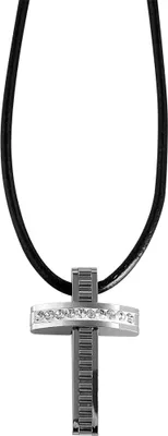 Produktbild von Akzent Echtleder Lederkette, Länge: 50 cm / Stärke: 2 mm