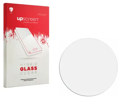 Produktbild von upscreen Schutzglas für Armbanduhren (Kreisrund, ø: 17 mm) Schutzfolie Panzer Folie Glas Display Schutz klar