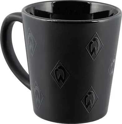 Produktbild von SV Werder Bremen Tasse Rauten schwarz