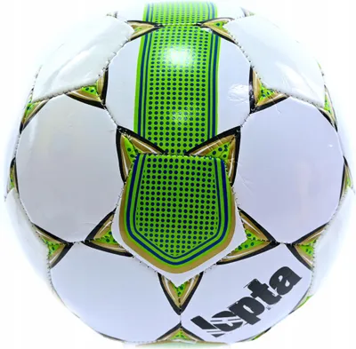 Produktbild von Fußball Weiß-Grün Größe 5 - Robuster Kinderball für Training, Schule & Freizeitspaß