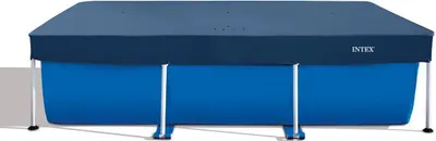 Produktbild von Intex Poolabdeckung für 260x160cm u. 220x150cm Intex Framepools Abdeckplane