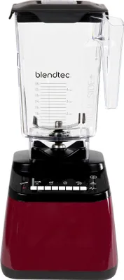 Image de Blendtec - Designer 650 Pomegranate - Le blender au design élégant et simple d'utilisation avec 8 niveaux de réglage par curseur tactile + pulse