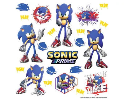 Obrázek produktu pro Samolepka Sonic 30x30 cm