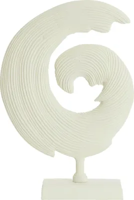 Productafbeelding van Light&living Ornament op voet, 29x10x40 cm, SHWIBA, crème