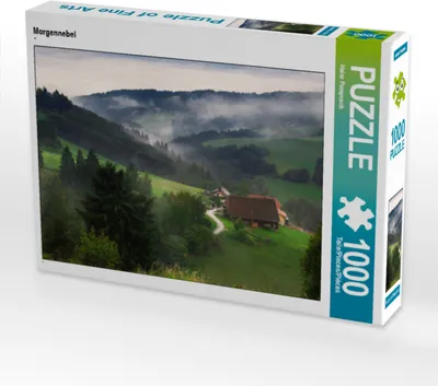 Produktbild von CALVENDO Puzzle Morgennebel | 1000 Teile Lege-Größe 64x48cm Foto-Puzzle für glückliche Stunden