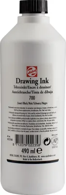 Produktbild von Talens Zeichentusche Flasche 490 ml Schwarz 700
