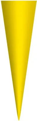 Produktbild von Roth Rohling gelb 35 cm rund ohne Verschluss