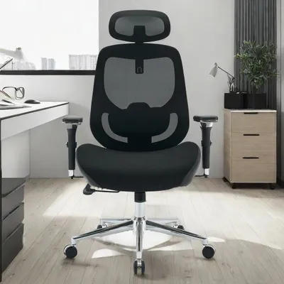 Obrázok produktu pre Kancelárska stolička - Kancelárske kreslo - Herné kreslo - Otočná stolička - Kancelárske kreslo - Ergonomická bedrová opierka