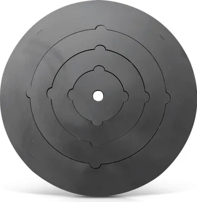 Produktbild von Herdplatte, Stahl 4 mm, für КазаноFF-Ofen Ø 40 cm - Herddurchmesser 43 cm, 4 Ringe