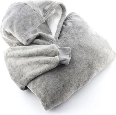 Zdjęcie produktu dla Oversize polarowy koc z kapturem Swug InnovaGoods