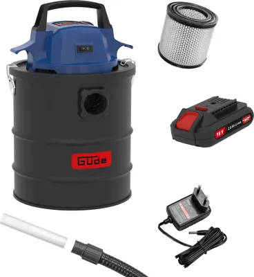 Produktbild von Güde 58580 Akku Aschesauger Kaminsauger Feinstaubfilter 15 Liter