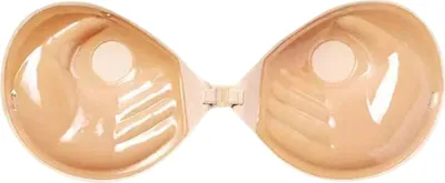 Produktbild von Brustpolster aus Silikon für Frauen, schweißfest, rutschfest, unsichtbar, verdickte Bruststütze, klebrige Pasties, Brustwarzenabdeckungen, trägerloser selbstklebender BH, Brustblätter für Frauen